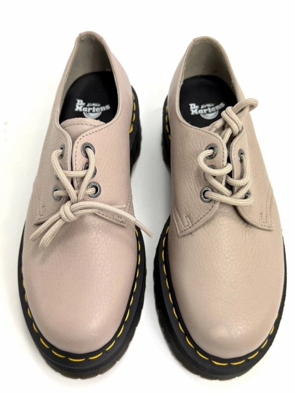 Dr. Martens Unisex 1461 Quad II Platform Vintage Taupe Size 9 New